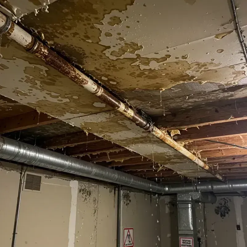 Ceiling Water Damage Repair in Watervliet, MI